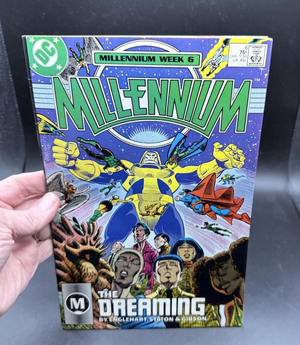 Millennium 6 DC Universe Steve Englehart Joe Staton Gibson Bag Board Mint! -C